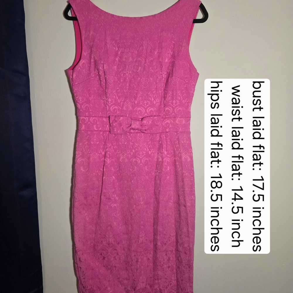 Lindy Bop Jackie O Style Wiggle Dress Size Us 8